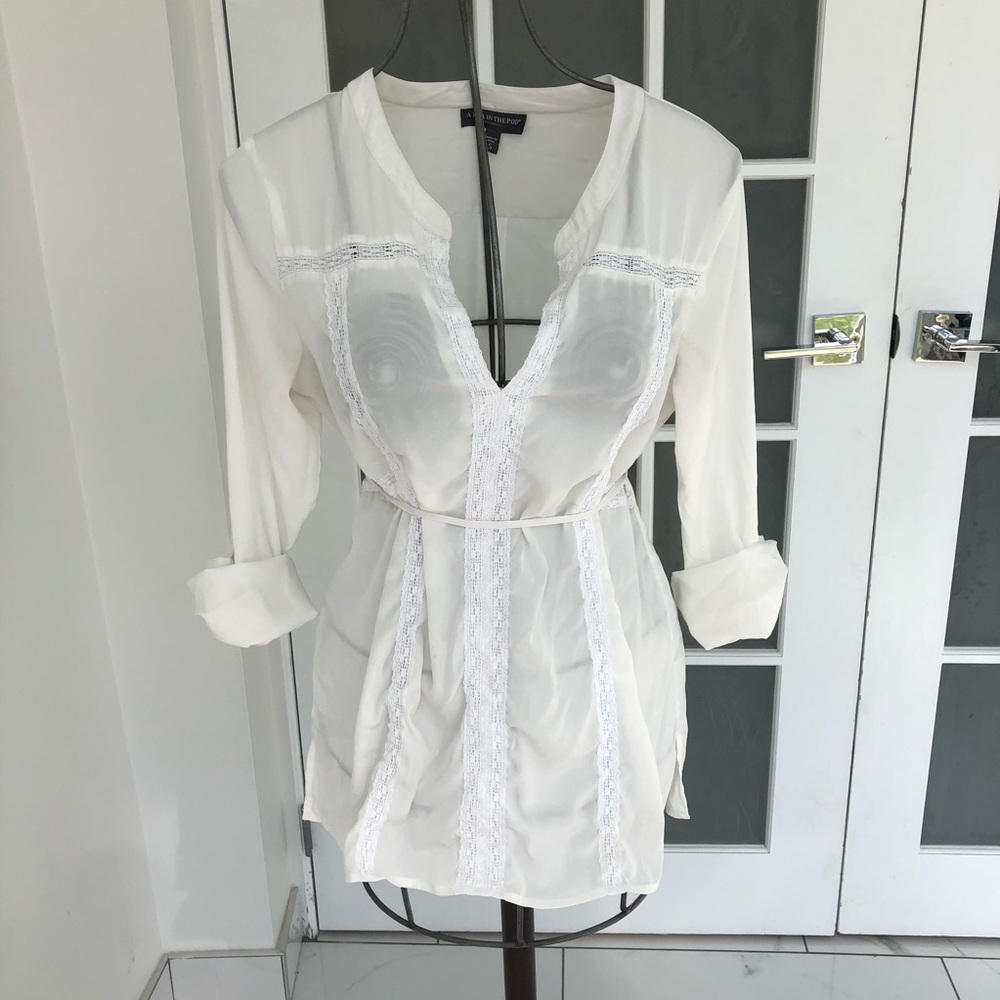 Pea in the Pod maternity blouse